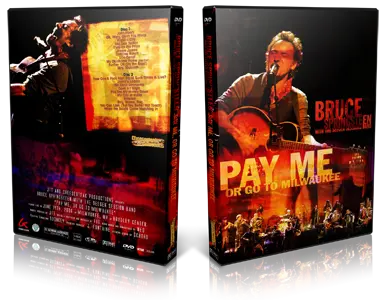 Artwork Cover of Bruce Springsteen 2006-06-14 DVD Milwaukee Audience