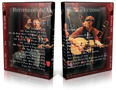 Artwork Cover of Bruce Springsteen 2006-10-13 DVD Rotterdam Audience