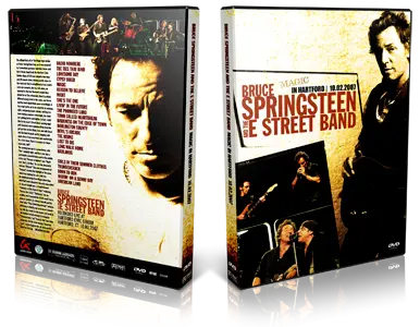 Artwork Cover of Bruce Springsteen 2007-10-02 DVD Hartford Audience