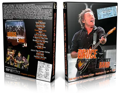 Artwork Cover of Bruce Springsteen 2007-11-11 DVD Washington Audience