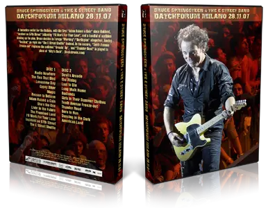 Artwork Cover of Bruce Springsteen 2007-11-28 DVD Milan Audience