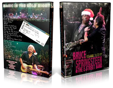 Artwork Cover of Bruce Springsteen 2007-12-13 DVD Cologne Audience