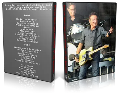 Artwork Cover of Bruce Springsteen 2009-07-02 DVD Munich Audience