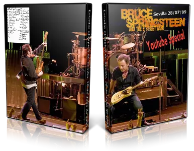 Artwork Cover of Bruce Springsteen 2009-07-28 DVD Sevilla Audience