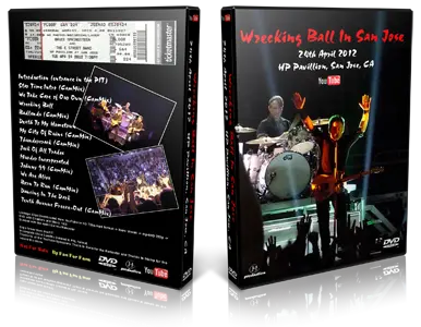 Artwork Cover of Bruce Springsteen 2012-04-24 DVD San Jose Audience