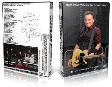 Artwork Cover of Bruce Springsteen 2012-05-25 DVD Frankfurt Audience