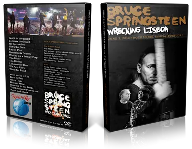 Artwork Cover of Bruce Springsteen 2012-06-03 DVD Lisbon Proshot