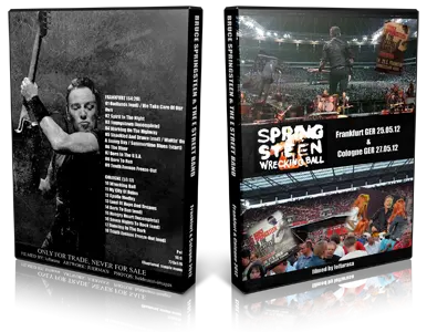 Artwork Cover of Bruce Springsteen 2012-00-00 DVD Frankfurt and Cologne 2012 Audience