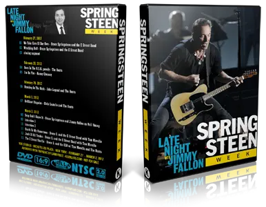 Artwork Cover of Bruce Springsteen Compilation DVD Jimmy Fallon 2012 Proshot