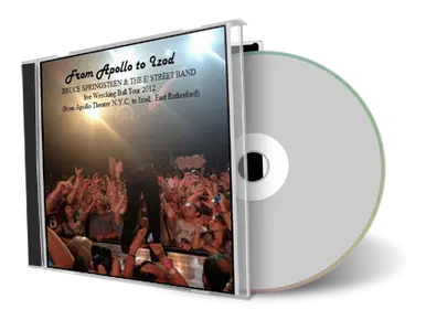 Artwork Cover of Bruce Springsteen Compilation CD From Apollo to Izod Vol 1 Audience