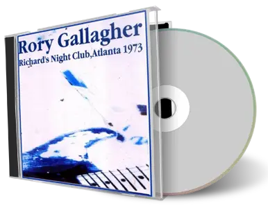 Artwork Cover of Rory Gallagher 1973-09-14 CD Atlanta Audience
