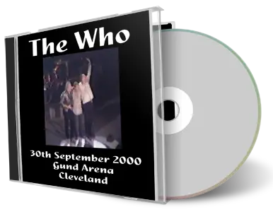 Artwork Cover of The Who 2000-09-30 CD Cleveland Soundboard