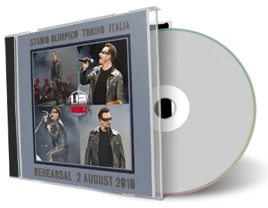 Artwork Cover of U2 2010-08-02 CD Torino Soundboard