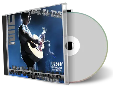 Artwork Cover of U2 2011-07-14 CD Philadelphia Audience