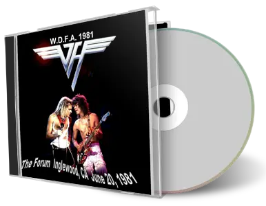 Artwork Cover of Van Halen 1981-06-20 CD Inglewood Audience