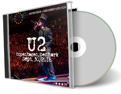 Artwork Cover of U2 2018-09-30 CD Copenhagen Audience