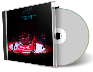 Artwork Cover of U2 2018-10-07 CD Amsterdam Audience