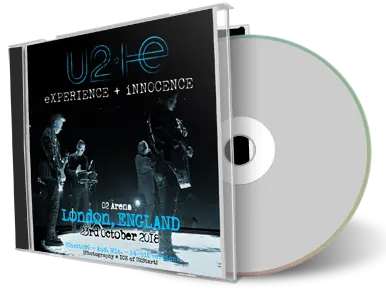 Artwork Cover of U2 2018-10-23 CD London Soundboard