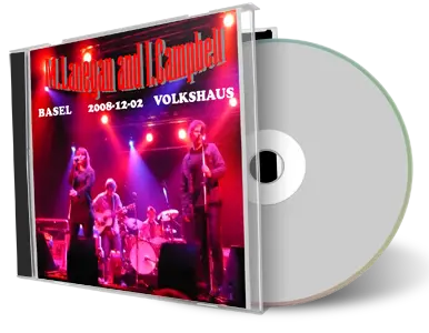 Artwork Cover of Mark Lanegan and Isobell Campbell 2008-12-02 CD Basel Audience