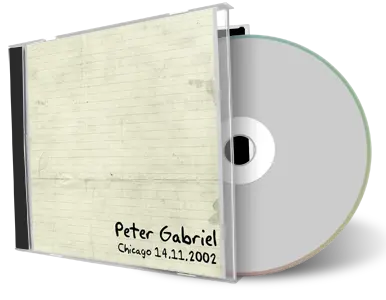 Artwork Cover of Peter Gabriel 2002-11-14 CD Chicago Audience