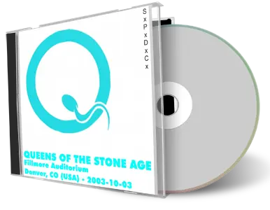 Artwork Cover of Queens of The Stone Age 2003-10-03 CD Denver Audience