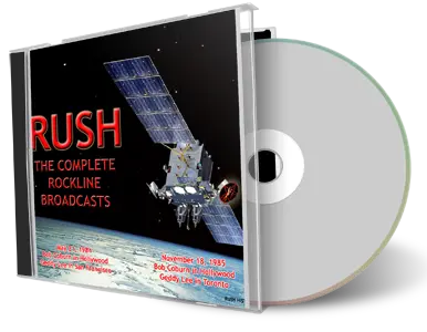 Artwork Cover of Rush Compilation CD The Complete Rockline Broadcasts Vol 1 1984-1985 Soundboard