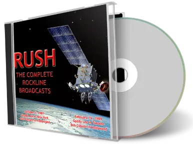 Artwork Cover of Rush Compilation CD The Complete Rockline Broadcasts Vol 2 1987-1989 Soundboard