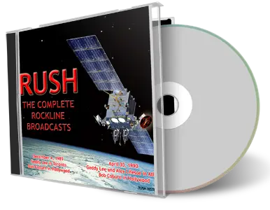 Artwork Cover of Rush Compilation CD The Complete Rockline Broadcasts Vol 3 1989-1990 Soundboard