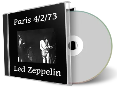 Artwork Cover of Led Zeppelin 1973-04-02 CD St Ouen Audience