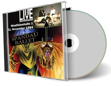 Artwork Cover of Spandau Ballet 1984-11-21 CD Dortmund Soundboard