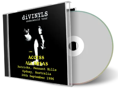 Artwork Cover of Divinyls 1996-09-26 CD Sydney Audience