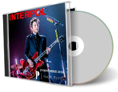 Artwork Cover of Interpol 2018-11-29 CD Paris Audience