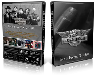 Artwork Cover of 38 Special 1980-03-26 DVD Denver Proshot