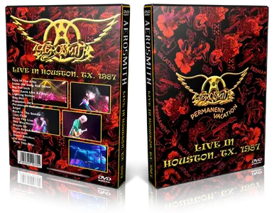 Artwork Cover of Aerosmith Compilation DVD Houston 1987 Proshot