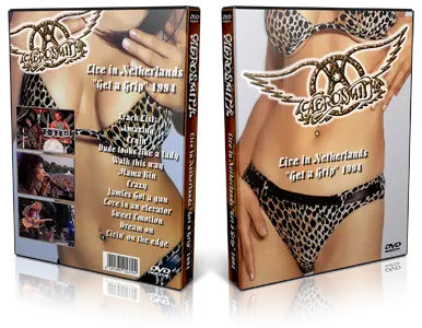 Artwork Cover of Aerosmith Compilation DVD Netherlands 1994 Proshot