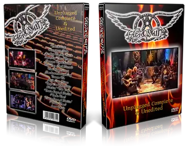 Artwork Cover of Aerosmith Compilation DVD Unplugged Complete Proshot