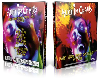 Artwork Cover of Alice In Chains 1990-12-22 DVD Seattle Proshot