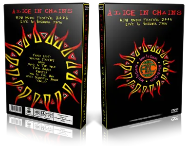 Artwork Cover of Alice In Chains Compilation DVD Fuji Speedway 2006 Proshot