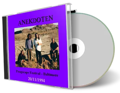 Artwork Cover of Anekdoten 1994-11-20 CD Baltimore Audience