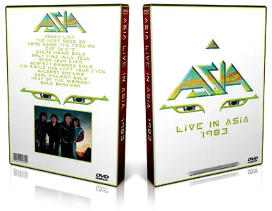 Artwork Cover of Asia Compilation DVD Live In Asia 1983 Proshot