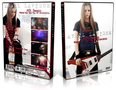 Artwork Cover of Avril Lavigne 2004-05-24 DVD New York City Proshot