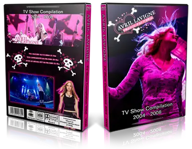 Artwork Cover of Avril Lavigne Compilation DVD TV Show 2004-2008 Proshot