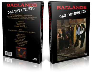 Artwork Cover of Badlands Compilation DVD Mountain View 1991 Proshot