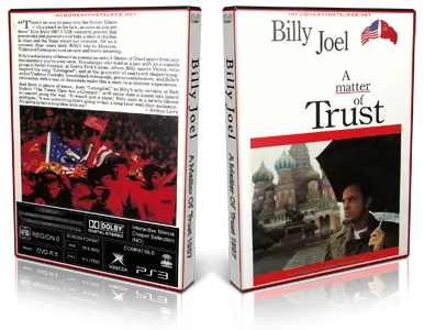 Artwork Cover of Billy Joel Compilation DVD A Matter of Trust 1987 Proshot