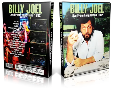 Artwork Cover of Billy Joel Compilation DVD Long Island 1982 Proshot