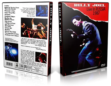 Artwork Cover of Billy Joel Compilation DVD Russia 1987 Proshot