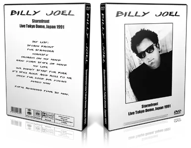 Artwork Cover of Billy Joel Compilation DVD Tokyo 1991 Proshot