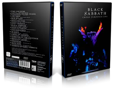 Artwork Cover of Black Sabbath Compilation DVD Cross Purposes Live 1994 Proshot