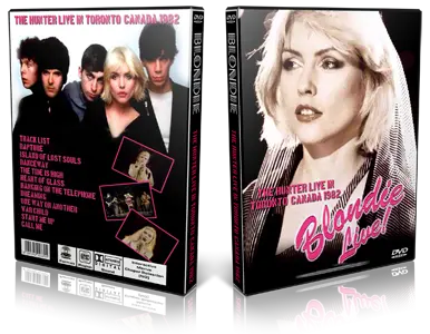 Artwork Cover of Blondie Compilation DVD Toronto 1982 Proshot