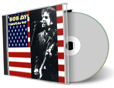 Artwork Cover of Bob Dylan 1992-05-02 CD Santa Rosa Audience